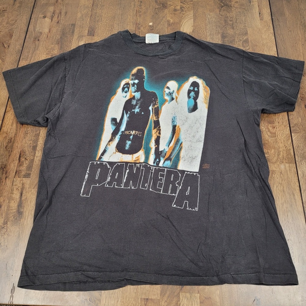 Vintage 1993 Pantera The Good The Bad Vulgar Tour Shirt Hanes Single Stitch XL